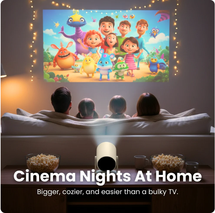 Hbibo™ Portable Projector