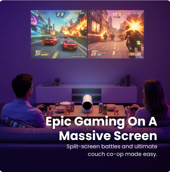 Hbibo™ Portable Projector